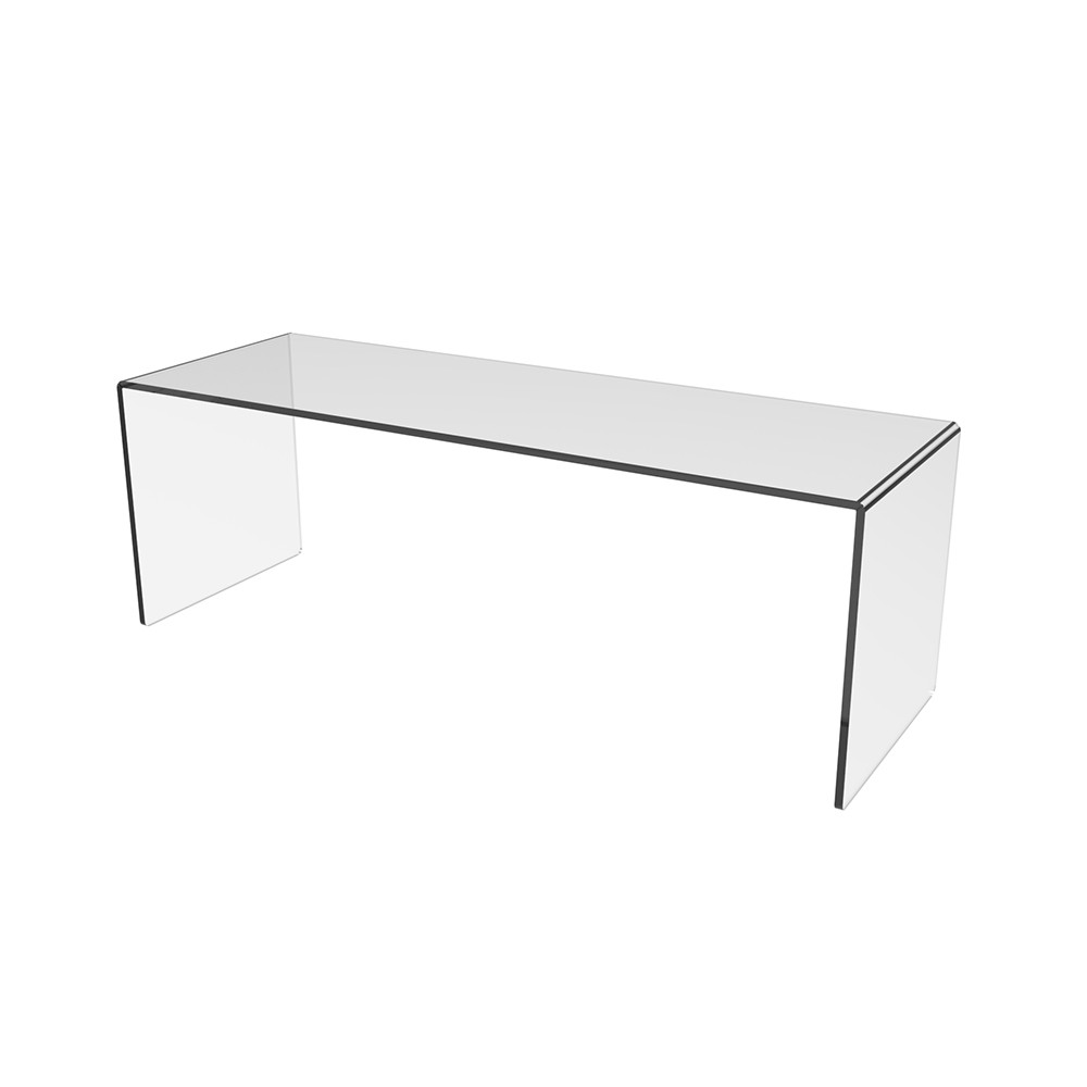 Podium în formă de U EKOWORKS | Acril transparent 3 mm | 320×110×110 mm