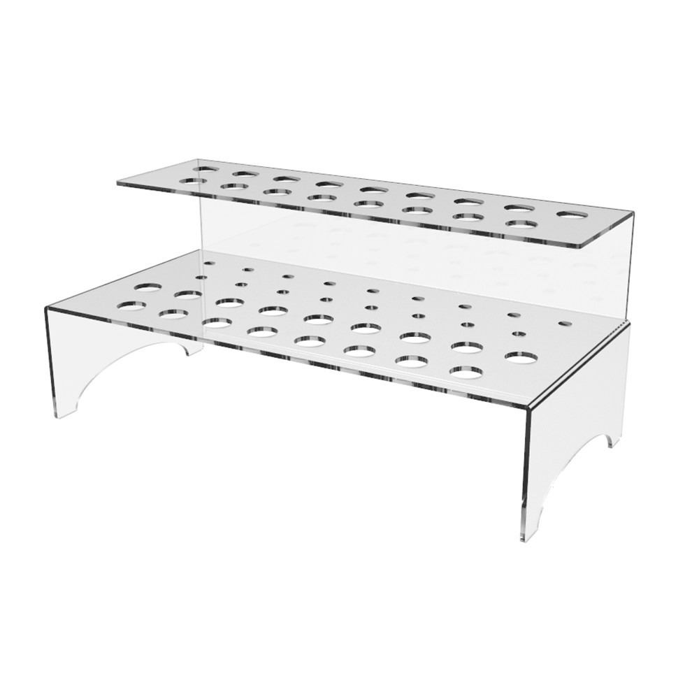 Suport pentru produse EKOWORKS | PET transparent 3 mm | 350×170×160 mm